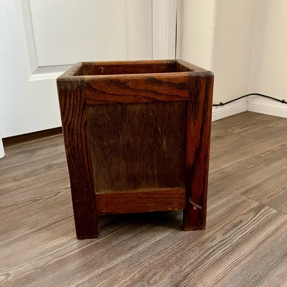 Wooden Square Planter Box